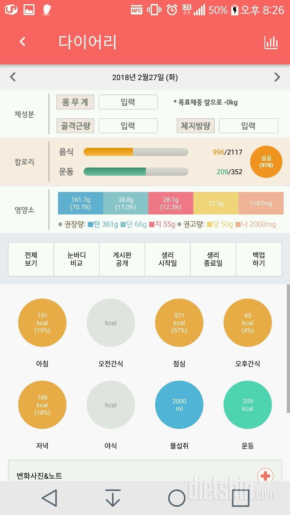 30일 밀가루 끊기 32일차 성공!