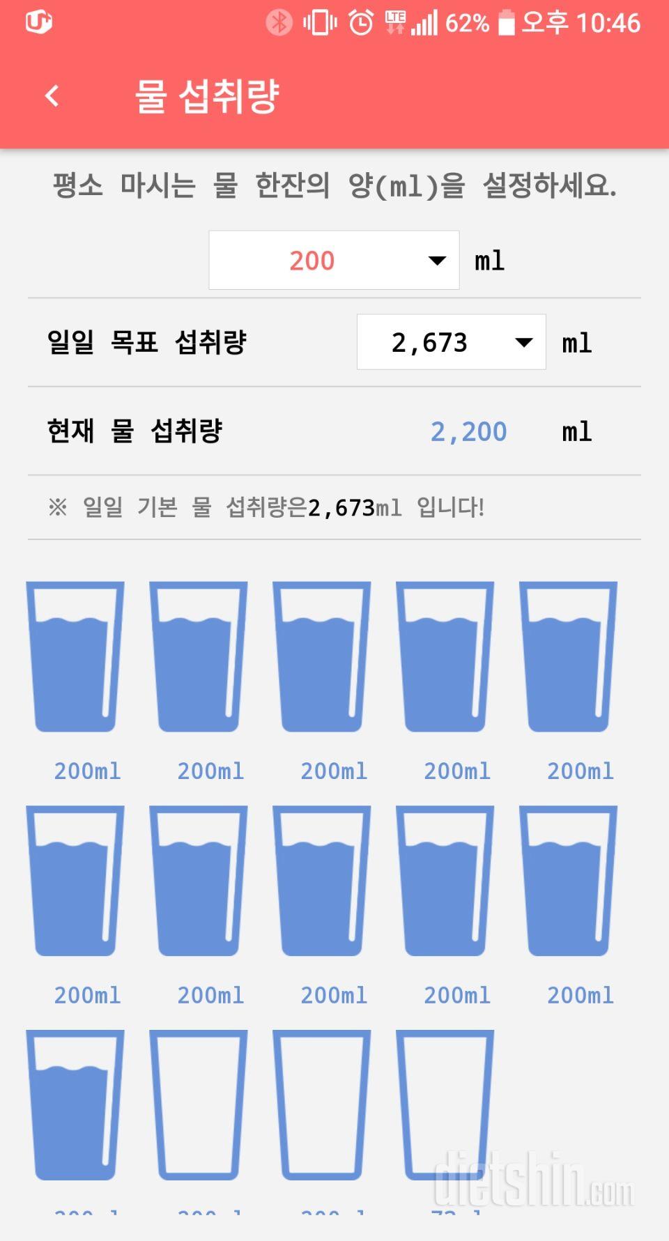 30일 하루 2L 물마시기 91일차 성공!