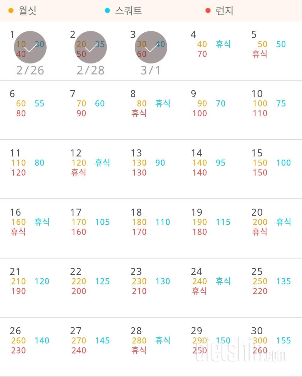 30일 다리라인 만들기 3일차 성공!