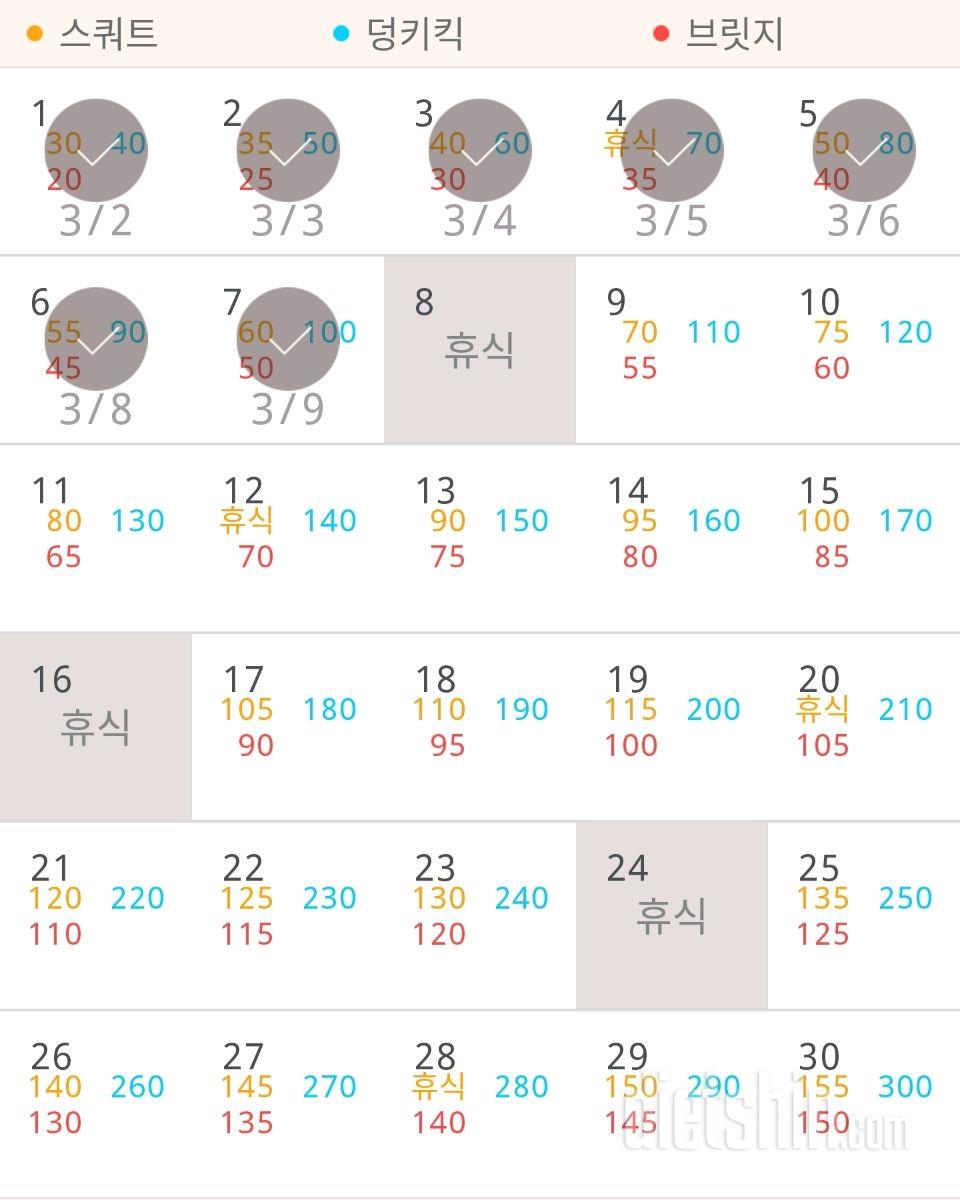 30일 애플힙 37일차 성공!