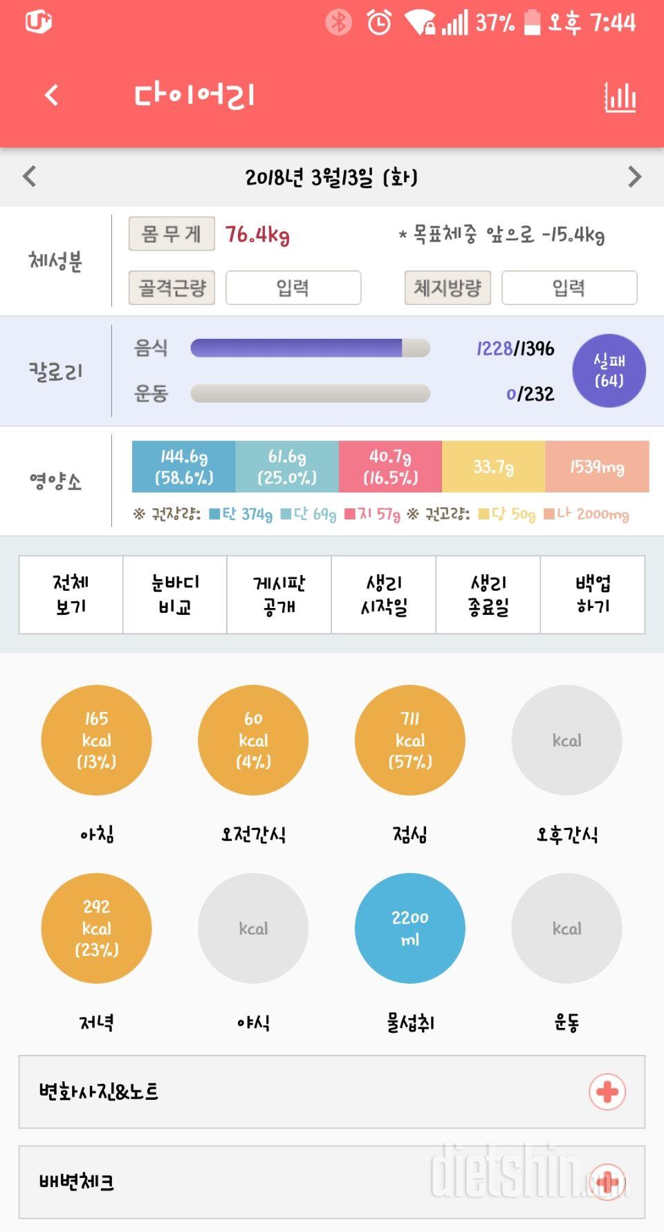 30일 하루 2L 물마시기 101일차 성공!