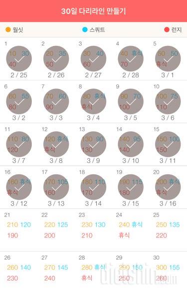 30일 다리라인 만들기 290일차 성공!