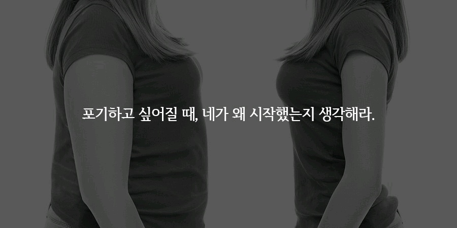 다이어트 자극 문구