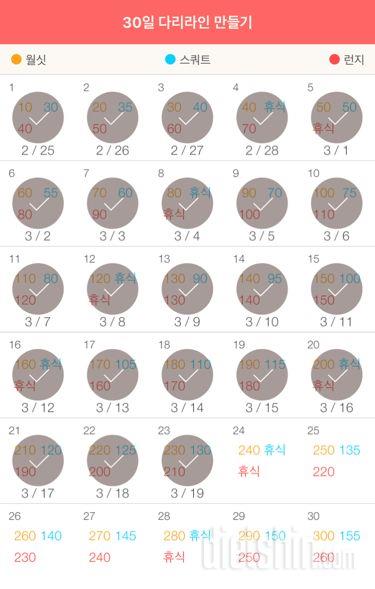 30일 다리라인 만들기 293일차 성공!