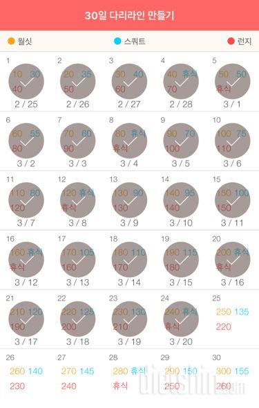 30일 다리라인 만들기 294일차 성공!