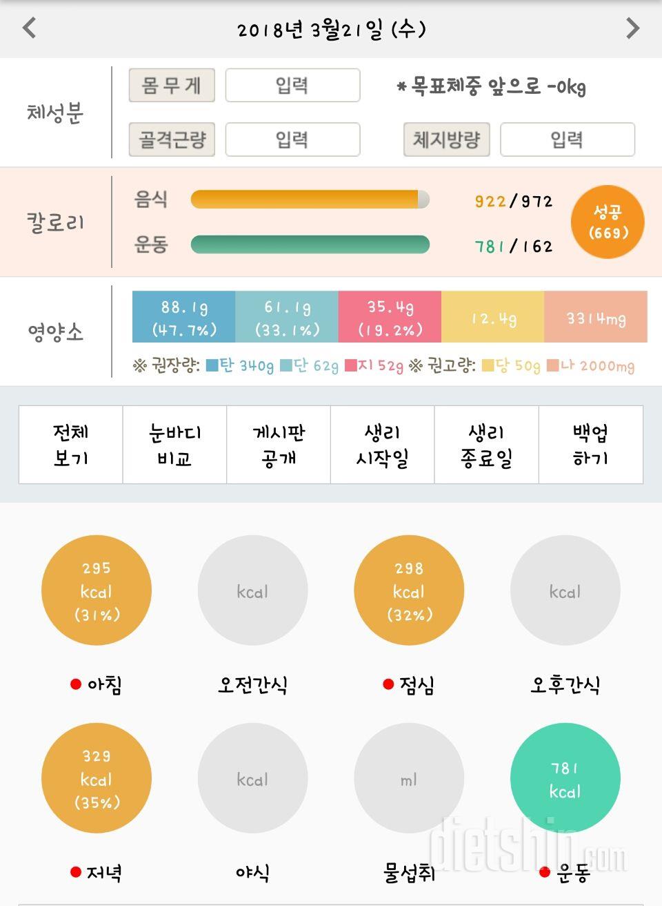 30일 당줄이기 92일차 성공!