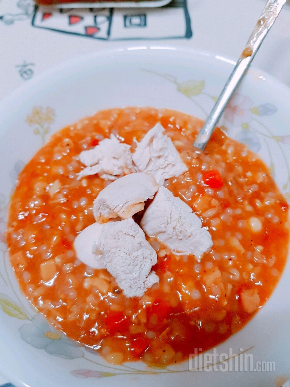 [스키니랩 곤약 리조또 체험단 3차] 토!마!토!닭!가!슴!살🍅🍜