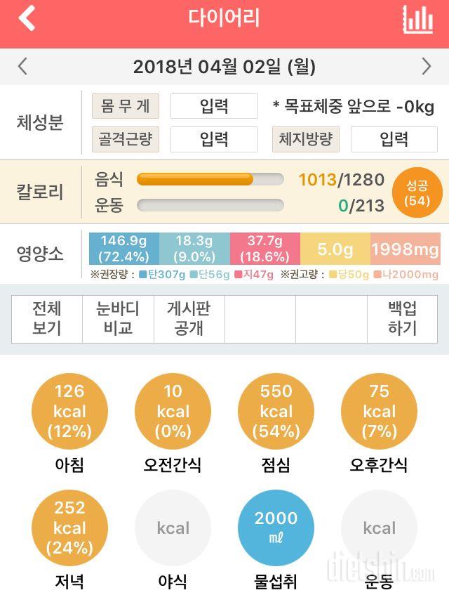 30일 아침먹기 12일차 성공!