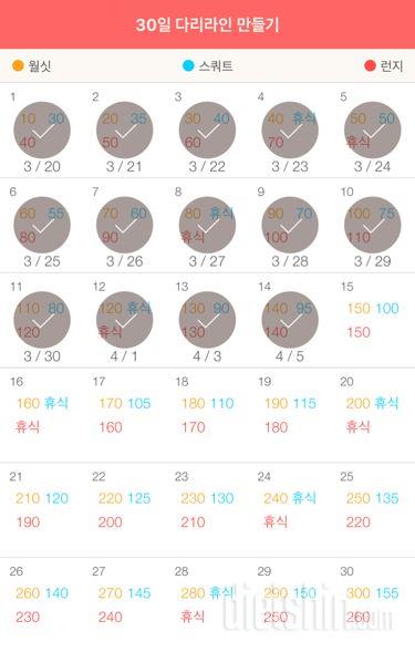 30일 다리라인 만들기 14일차 성공!