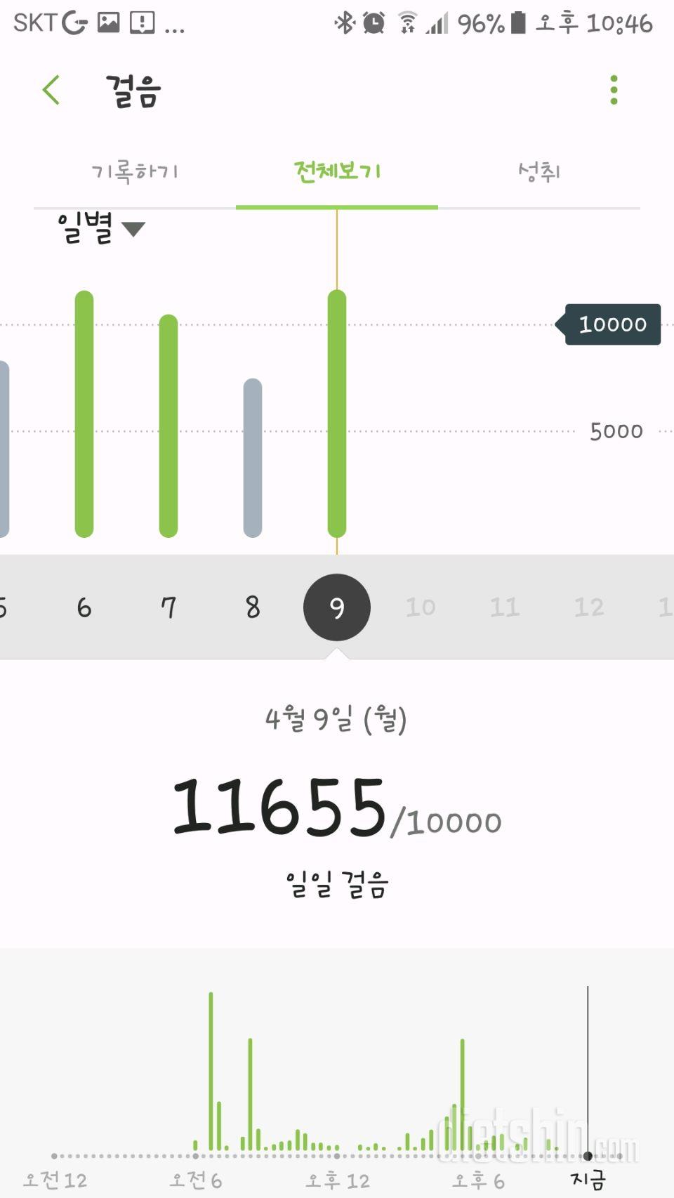 30일 만보 걷기 3일차 성공!