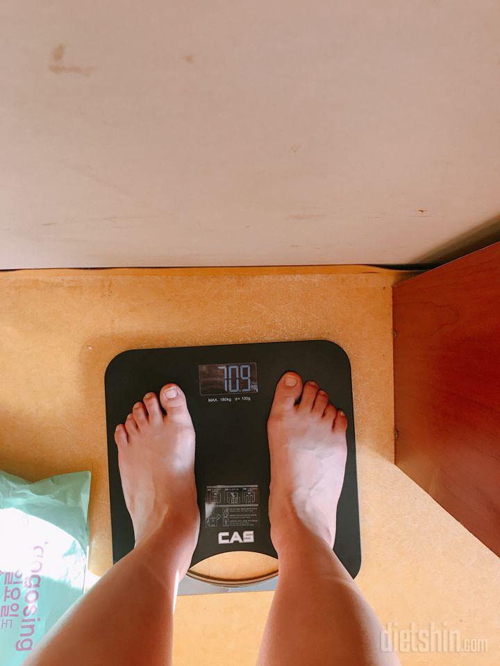 (11일차) 몸무게 인증