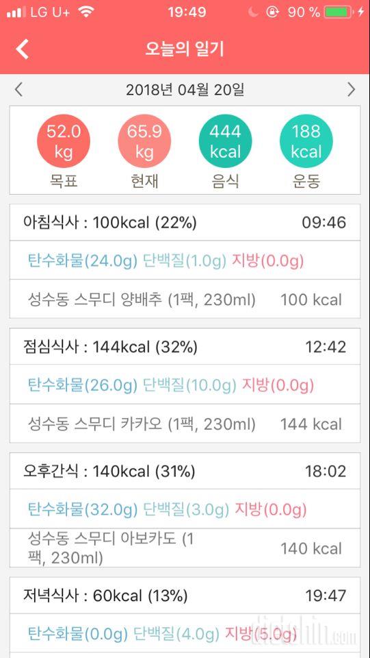 30일 밀가루 끊기 9일차 성공!