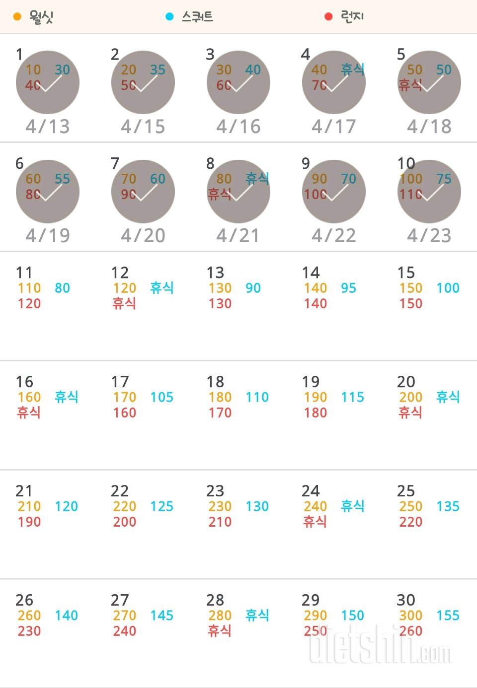 30일 다리라인 만들기 10일차 성공!