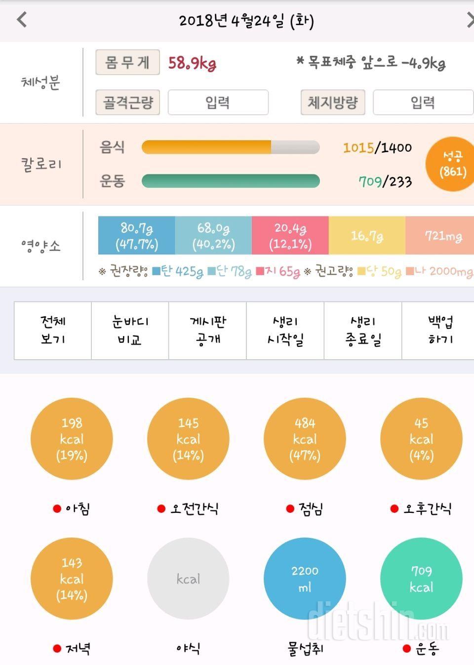 <3일 절식 프로젝트> 운동사랑 쑤기 - 1일차