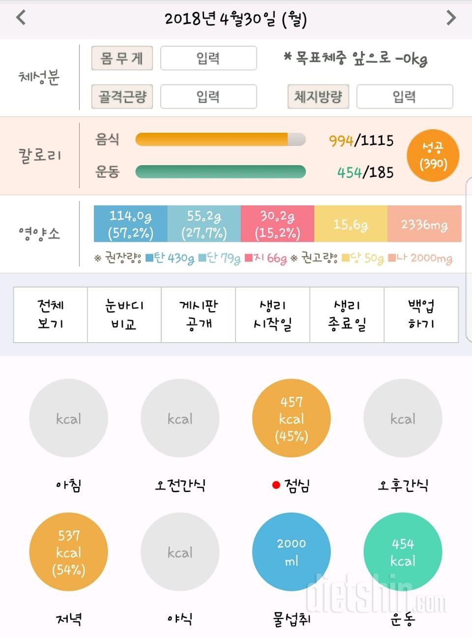 30일 야식끊기 48일차 성공!