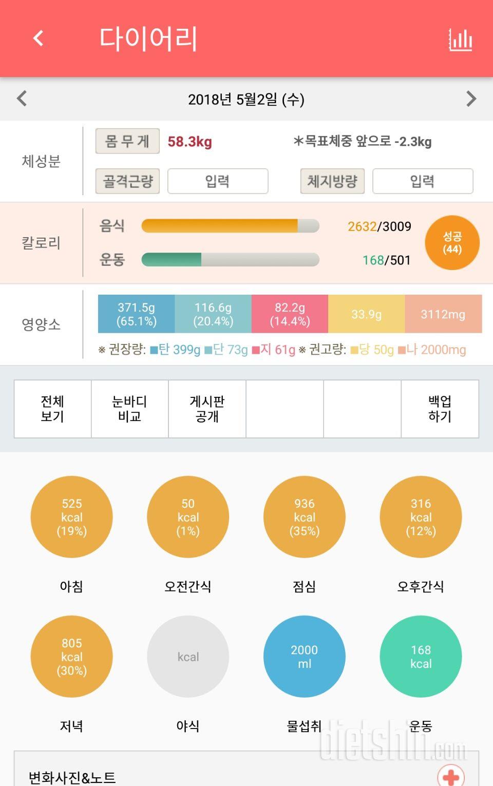 30일 하루 2L 물마시기 162일차 성공!