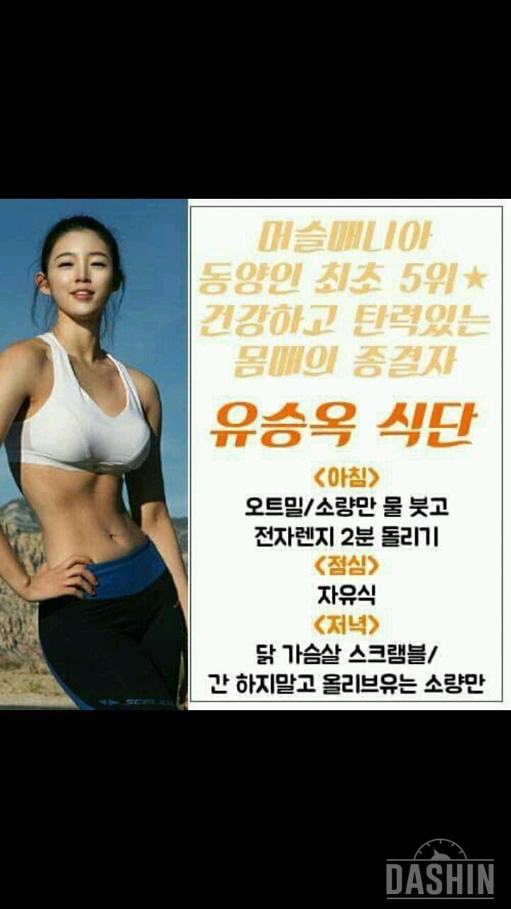 연예인다이어트식단