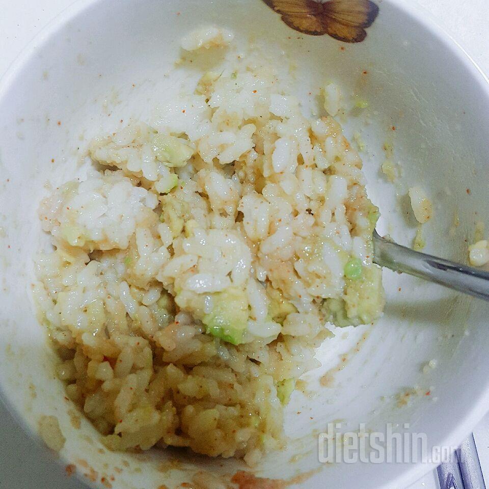 아보카도 명란밥