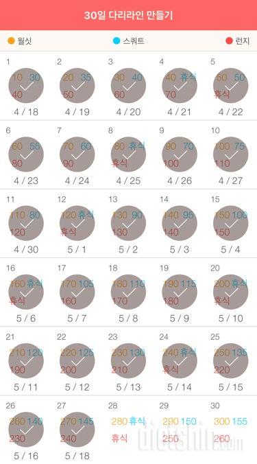 30일 다리라인 만들기 27일차 성공!