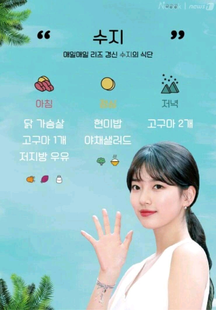 연예인 다이어트 식단