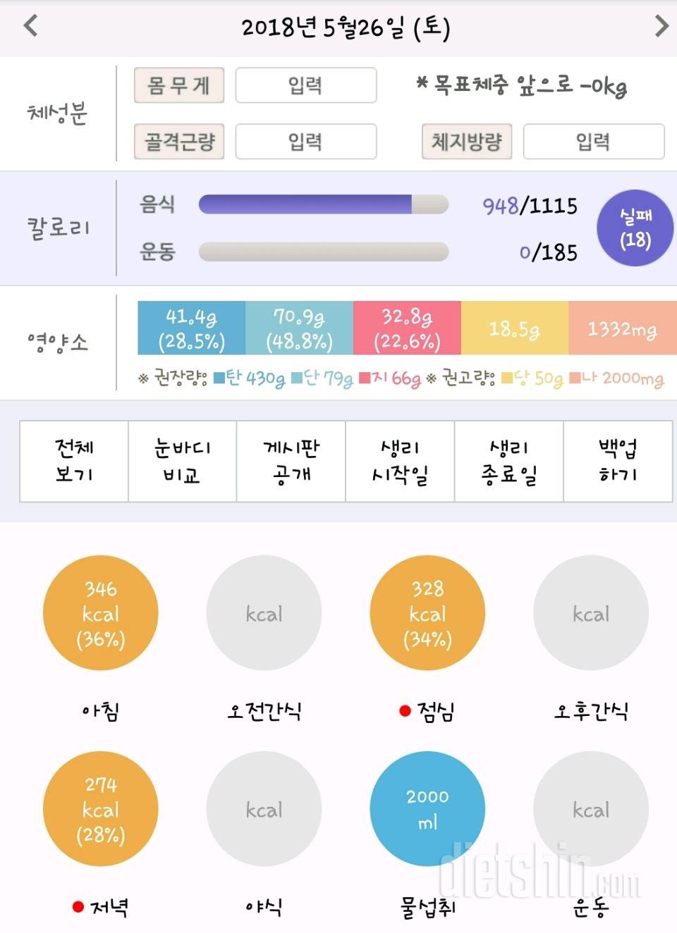 30일 하루 2L 물마시기 70일차 성공!