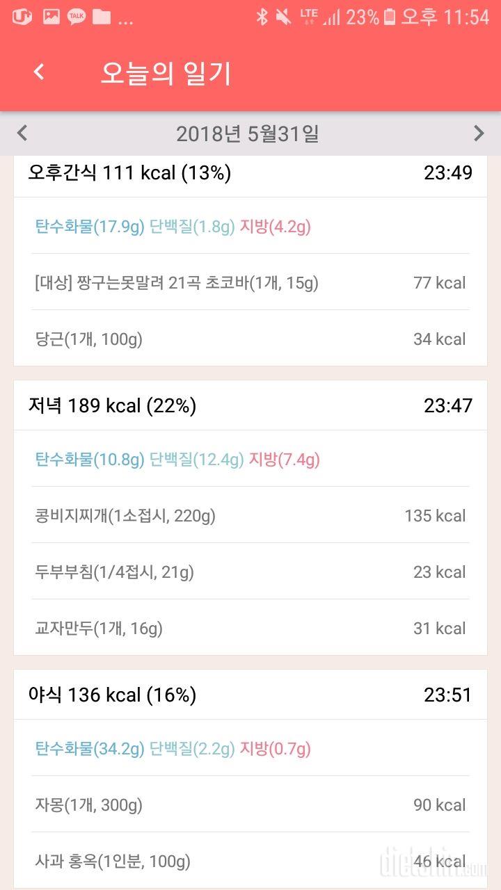 30일 밀가루 끊기 2일차 성공!