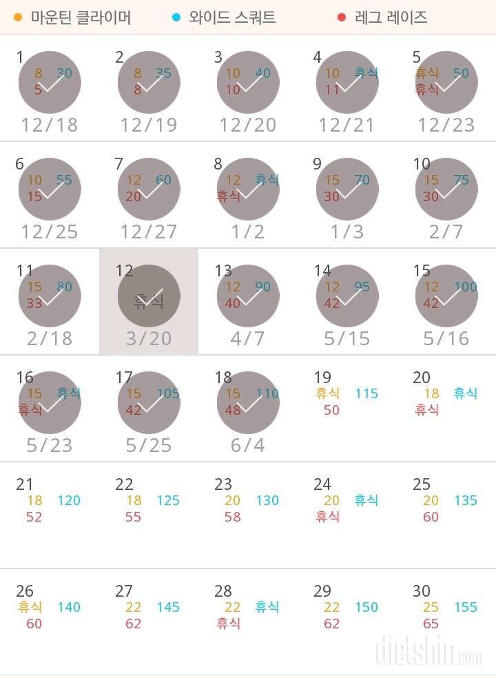 30일 체지방 줄이기 48일차 성공!