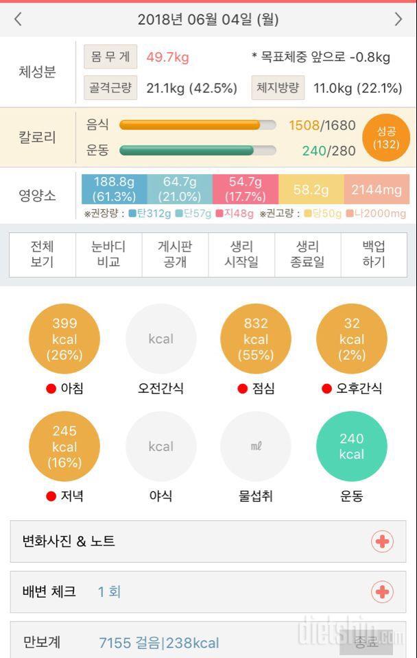 604 간식이랑 저녁요