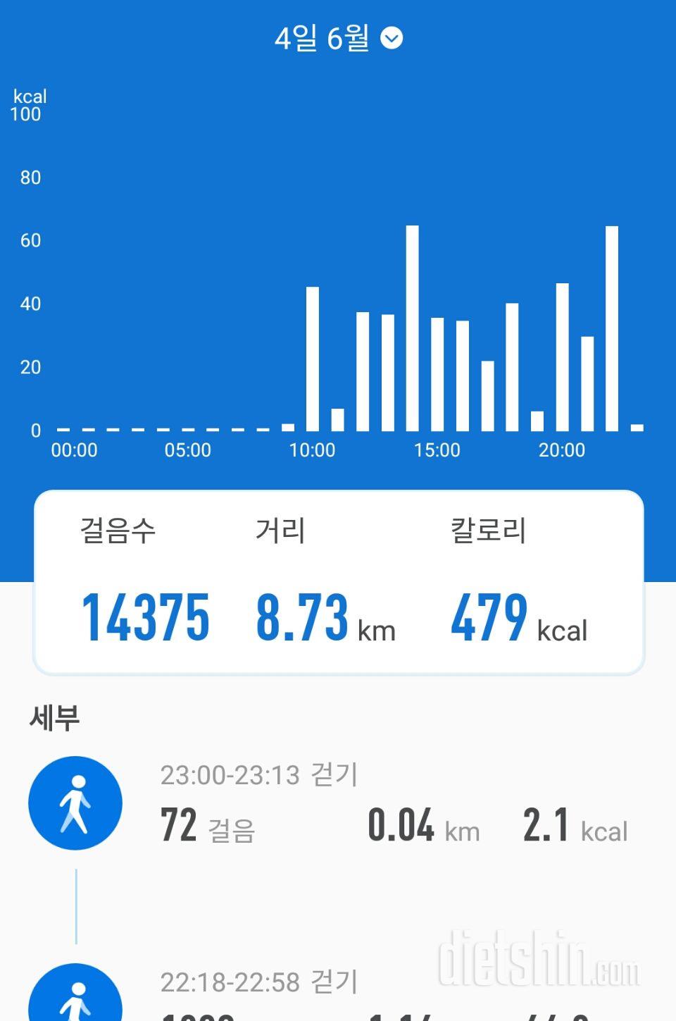 30일 만보 걷기 224일차 성공!