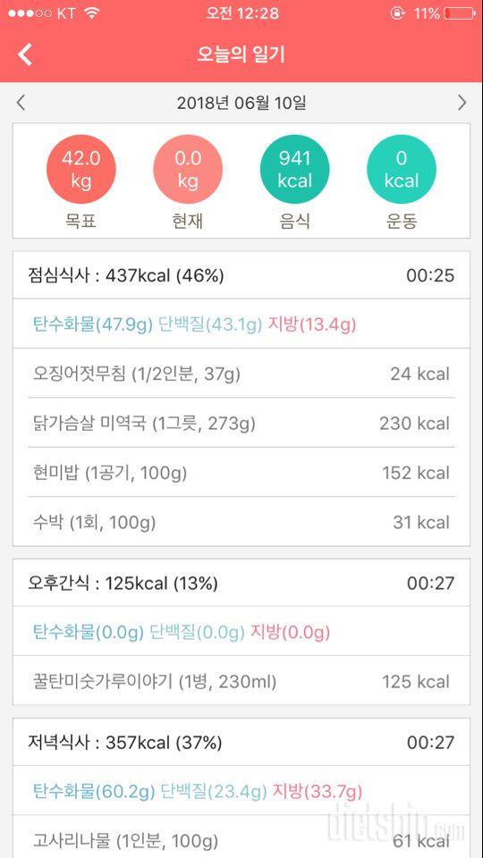 30일 밀가루 끊기 9일차 성공!