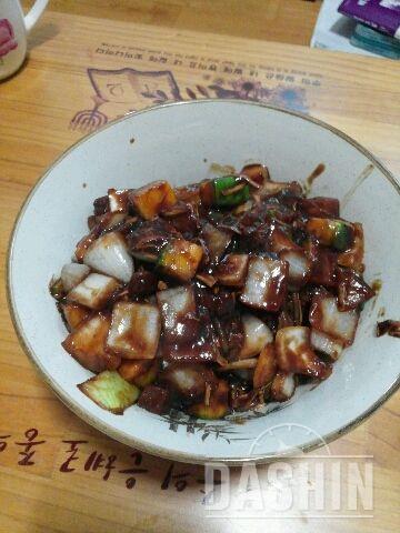 200칼로리 짜장면