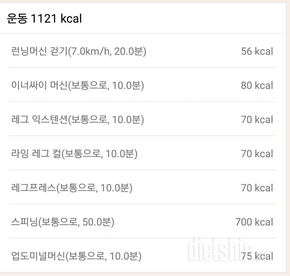 (주의)6월 15일 운동 및 식단