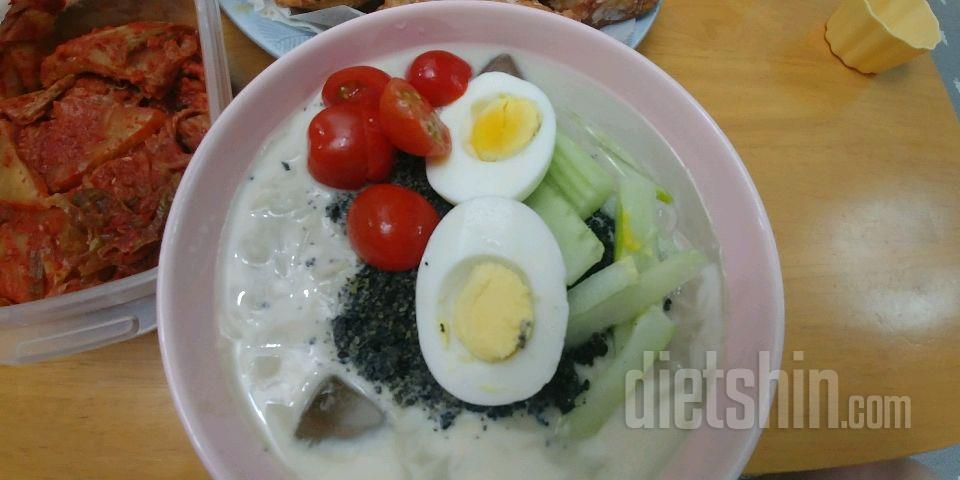 곤약 콩국수