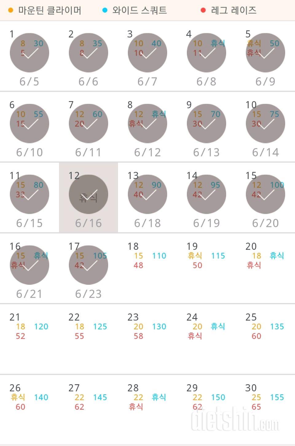 30일 체지방 줄이기 137일차 성공!