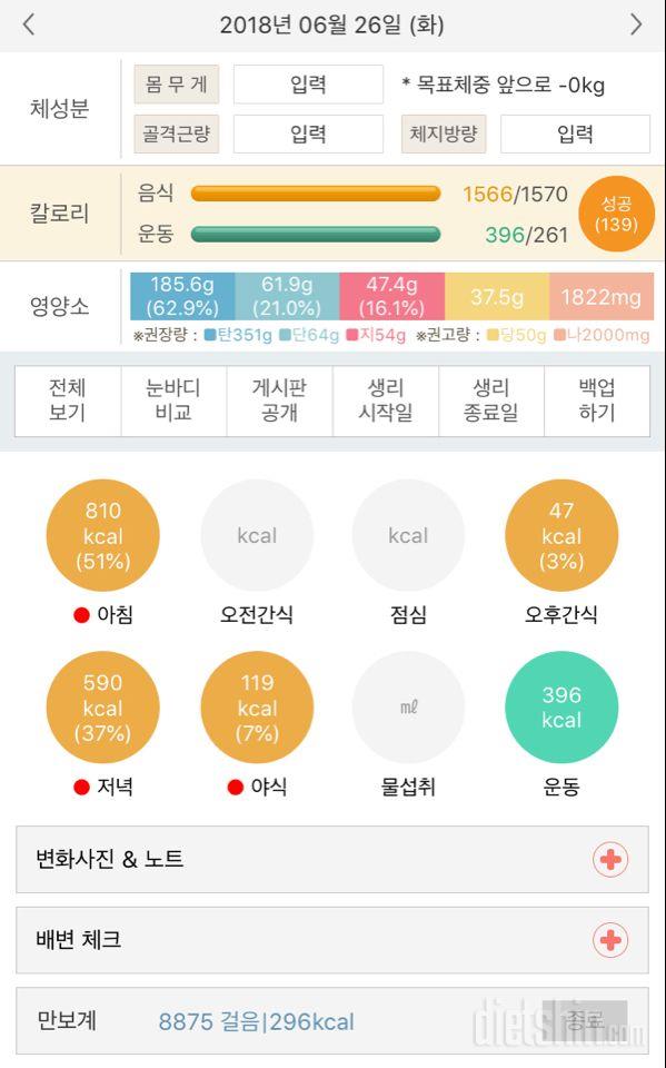 626 저녁 야식 마무리