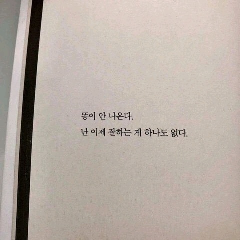 똥이안나온다