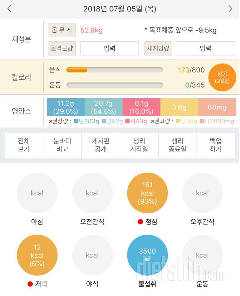 30일 밀가루 끊기 12일차 성공!