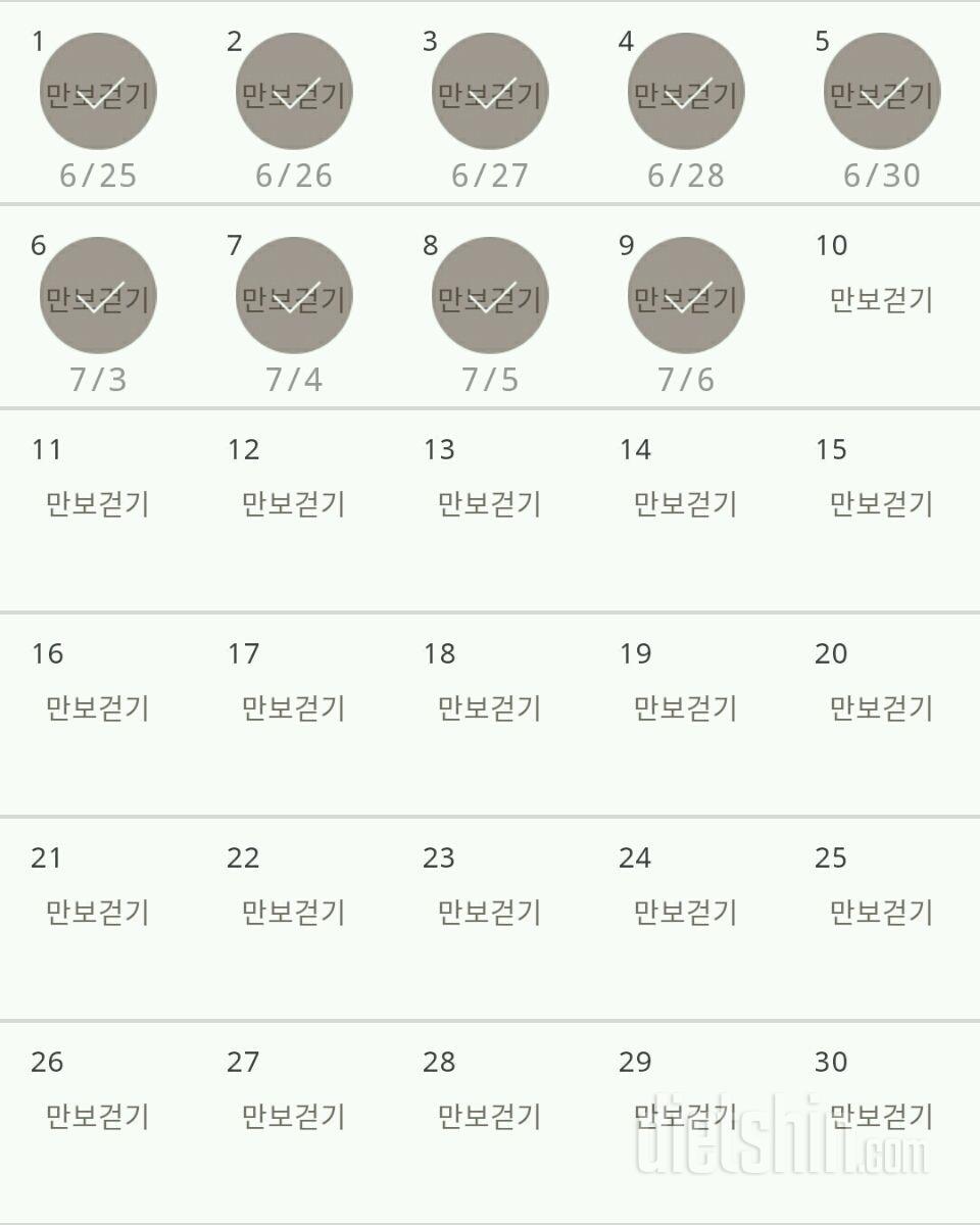 30일 만보 걷기 249일차 성공!