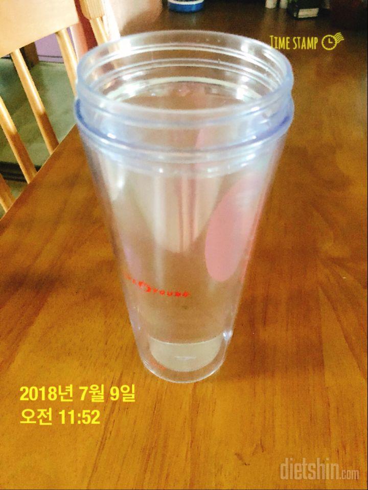 7.9 아침(?)& 물 500ml