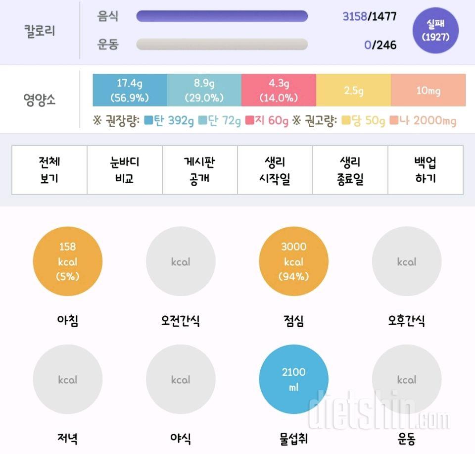 🌿7월 8~9일🌿 133~134일차 다이어트 일기:)