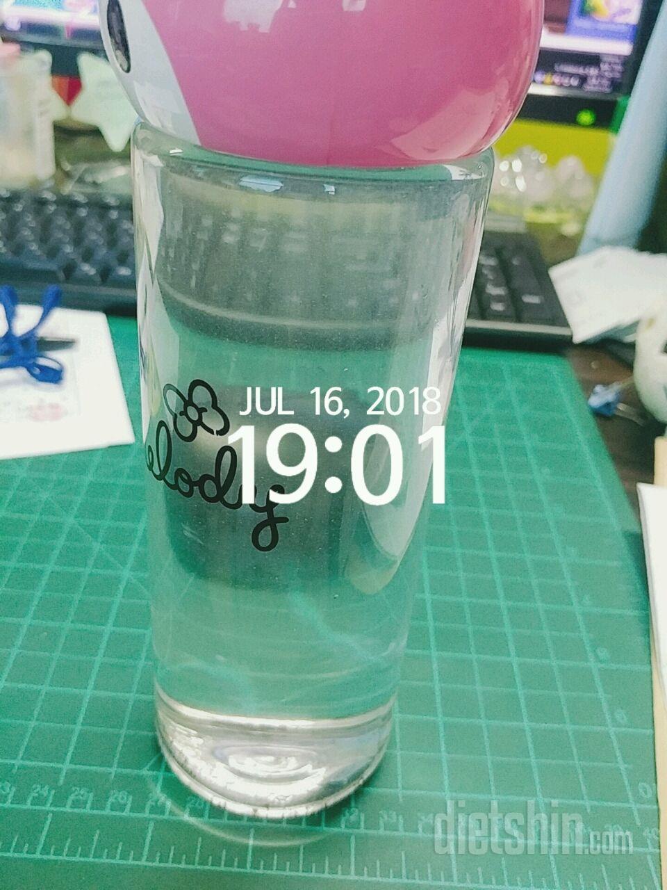 30일 하루 2L 물마시기 44일차 성공!