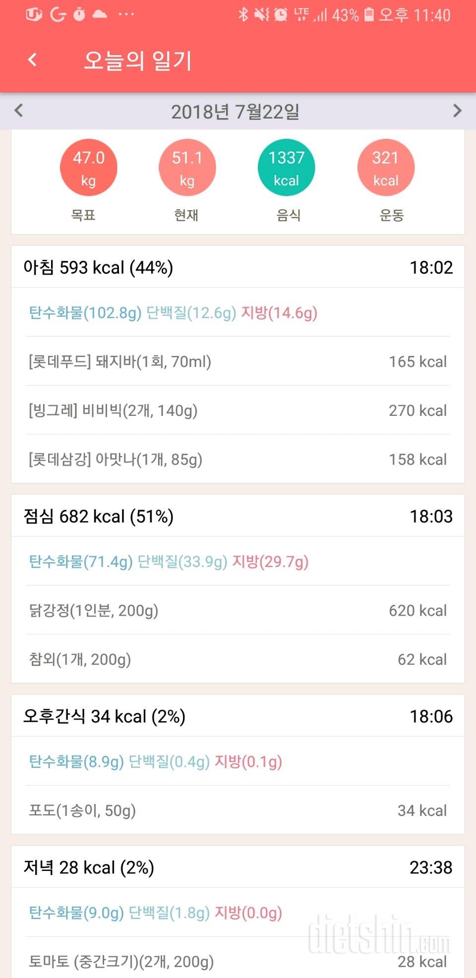 7.22 하루