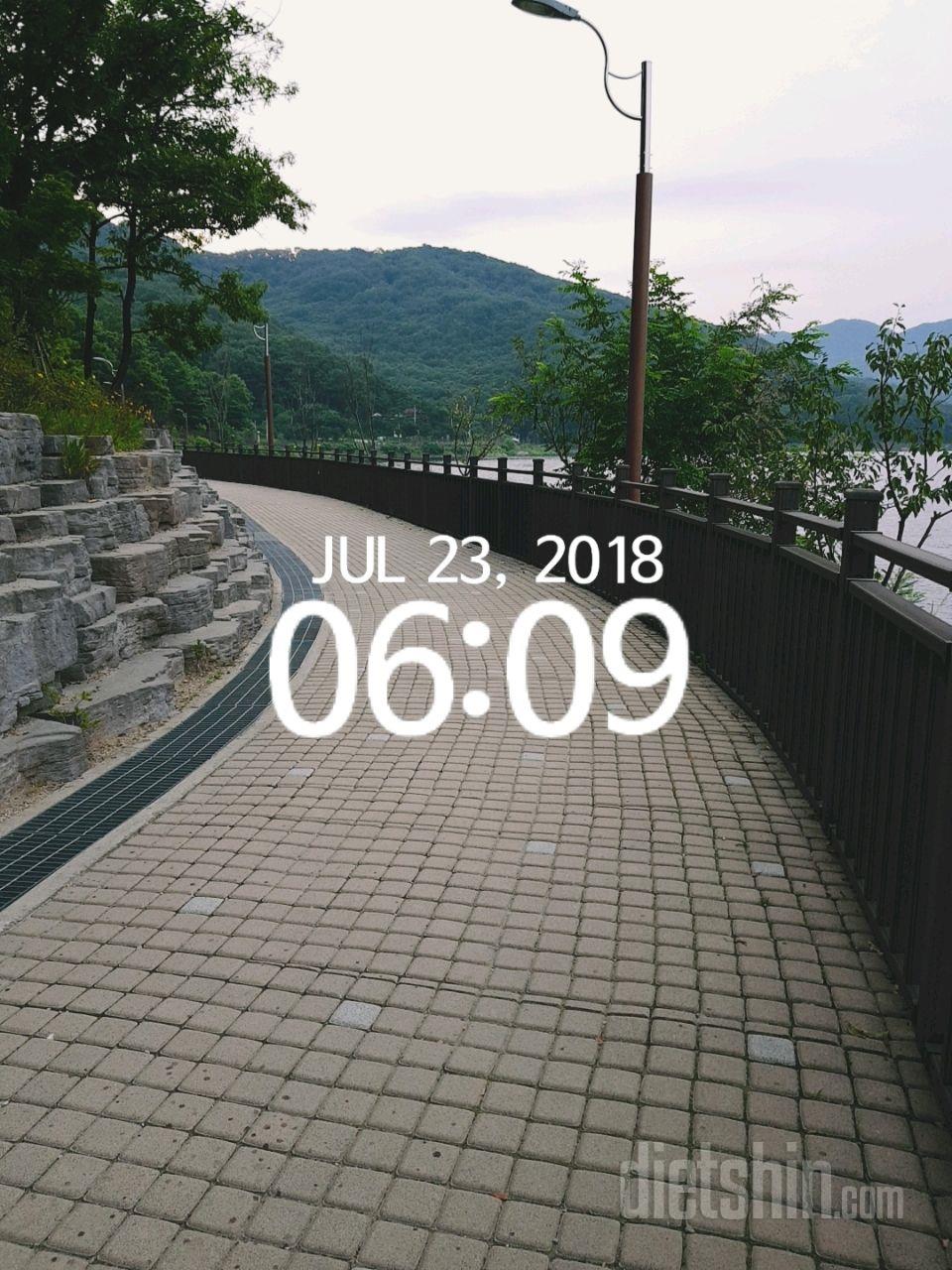 7/23일 공복운동