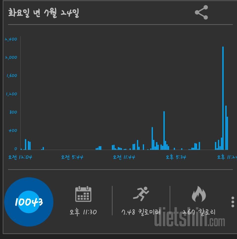 30일 만보 걷기 71일차 성공!