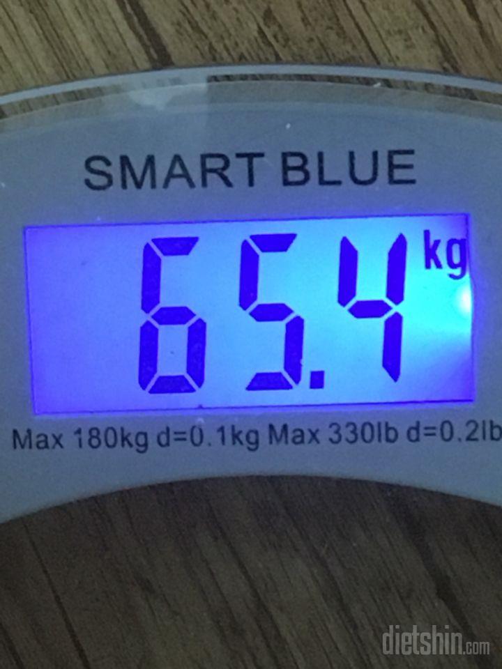 7월25일 1일차 65.4kg
