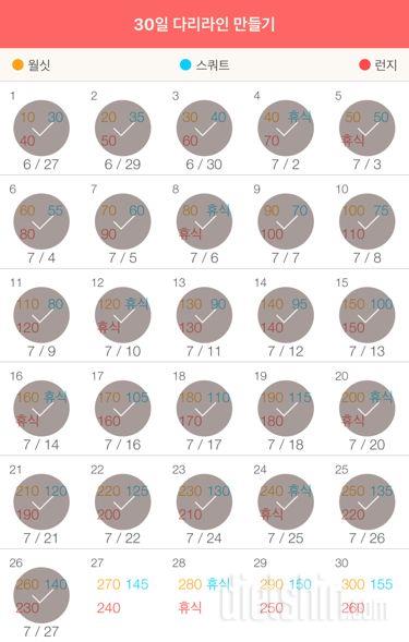 30일 다리라인 만들기 26일차 성공!