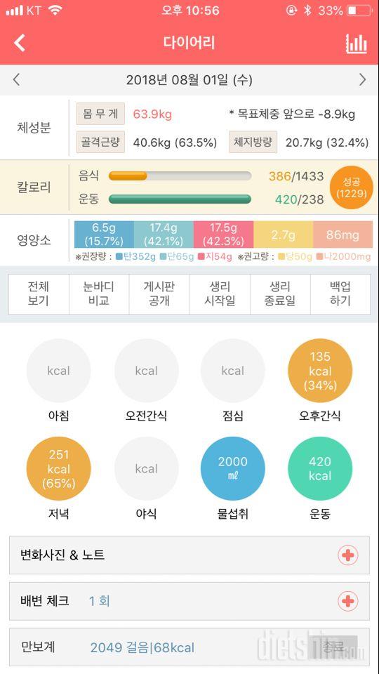 30일 당줄이기 35일차 성공!