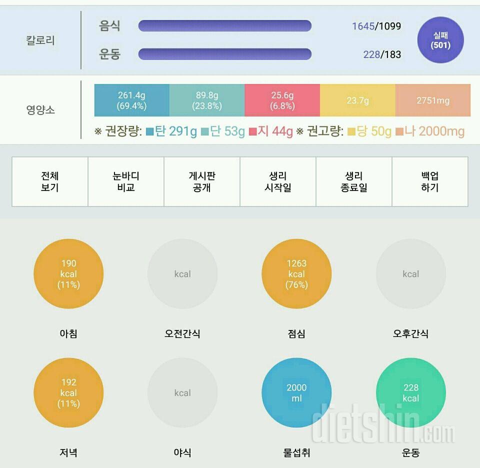 30일 하루 2L 물마시기 10일차 성공!