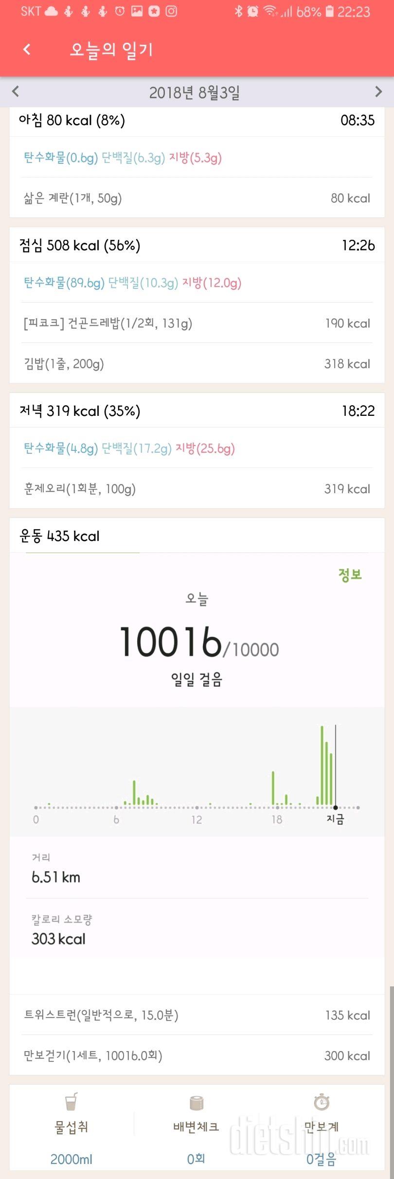 30일 아침먹기 63일차 성공!