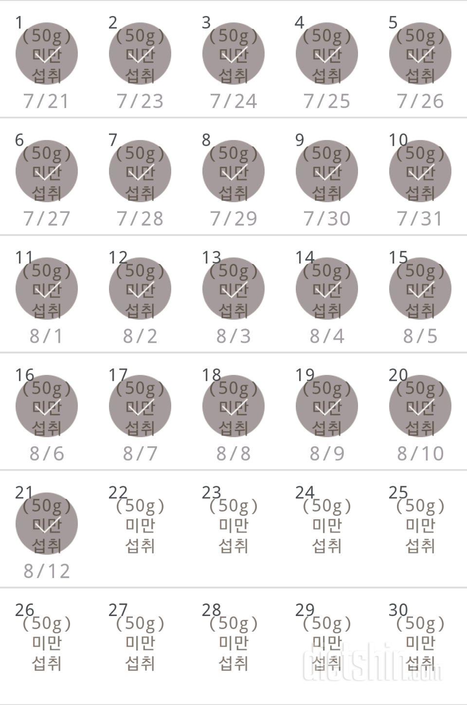 30일 당줄이기 111일차 성공!